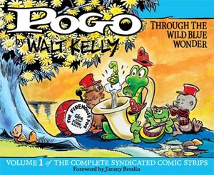 Pogo Complete Syndicated Comic Strips Vol 1 Through The Wild Blue Wonder HC