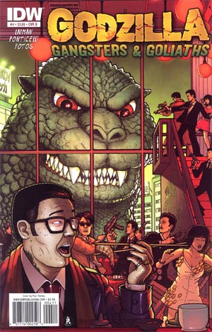 Godzilla Gangsters & Goliaths #4 Cover B