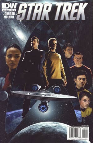 Star Trek (IDW) #1 Cover A 1st Ptg Regular Tim Bradstreet Cover