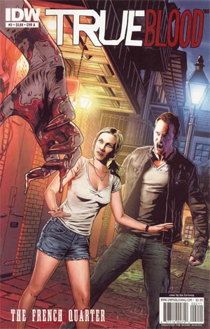 True Blood French Quarter #2 Regular Joe Corroney Cover