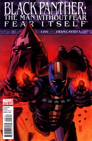 Black Panther The Man Without Fear #523 (Fear Itself Tie-In)