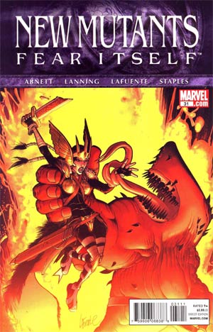 New Mutants Vol 3 #31 (Fear Itself Tie-In)