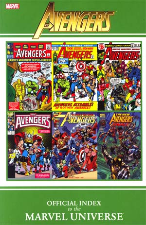 Avengers Official Index To The Marvel Universe TP