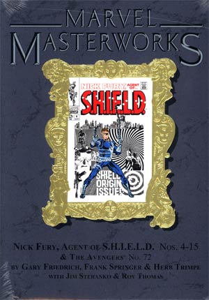 Marvel Masterworks Nick Fury Agent Of SHIELD Vol 3 HC Variant Dust Jacket