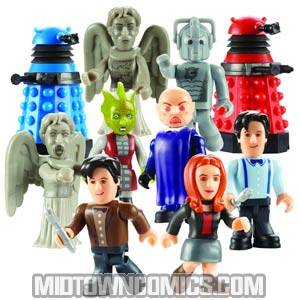 Doctor Who Character Building Mini Figure Series 1 36-Piece Display