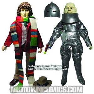 Doctor Who Fourth Doctor & Sontaran 8-Inch Action Figure Assortment Case