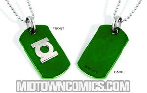 DC Heroes Shield Dog Tag - Green Lantern