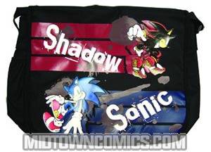 Sonic The Hedgehog Sonic And Shadow Messenger Bag