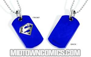 DC Heroes Shield Dog Tag - Superman