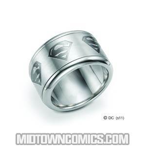 Superman Spinning Ring Size 9