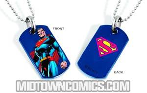 DC Heroes Art Dog Tag - Superman