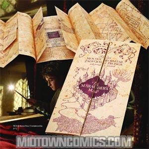 Harry Potter Marauders Map Prop Replica