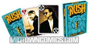 Rock Legends Playing Cards - Rush