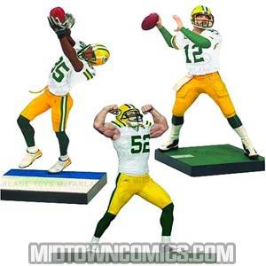 McFarlanes Sports Picks NFL Packers Championship 3-Pack Action Figure Case