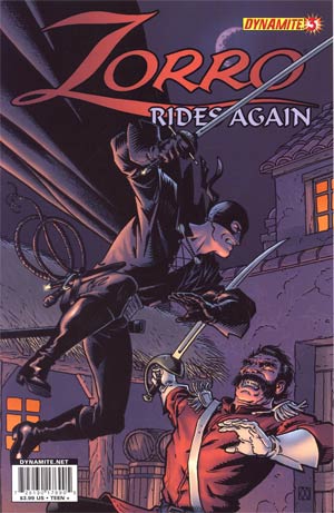 Zorro Rides Again #3 Regular Matt Wagner Cover