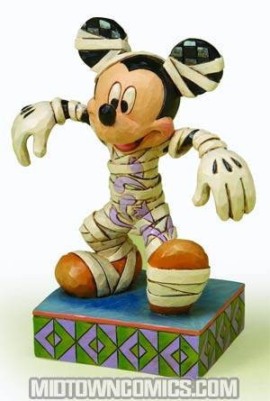 Disney Traditions Halloween Happy Haunting Mickey Figurine