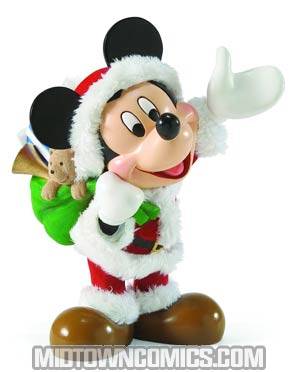Possible Dreams Mickey Mouse As Santa Figurine