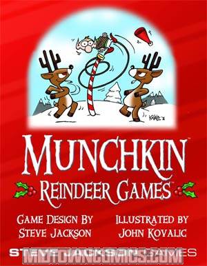 Munchkin Reindeer Games Booster Display
