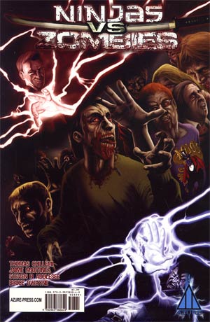Ninjas vs Zombies #4 Regular Jaime Martinez Cover