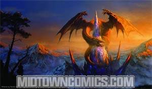 Artists Of Magic Playing Card Mat - Dragon Castle