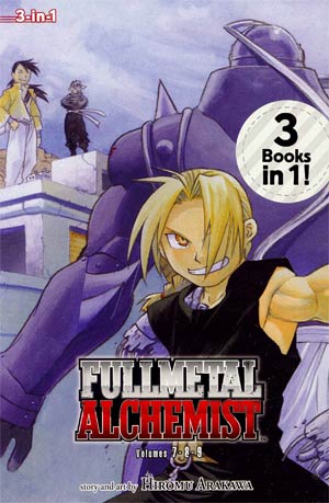 Fullmetal Alchemist 3-In-1 Edition Vols 7 - 8 - 9 TP