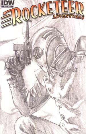 Rocketeer Adventures #2 Cover C Incentive Alex Ross Sketch Cover