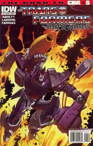 Transformers Heart Of Darkness #4 Regular Cover B