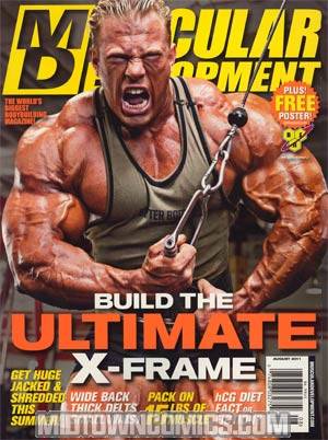 Muscular Development Magazine Vol 48 #8 Aug 2011