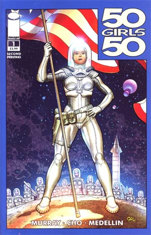 50 Girls 50 #1 Cover B 2nd Ptg Variant Cover