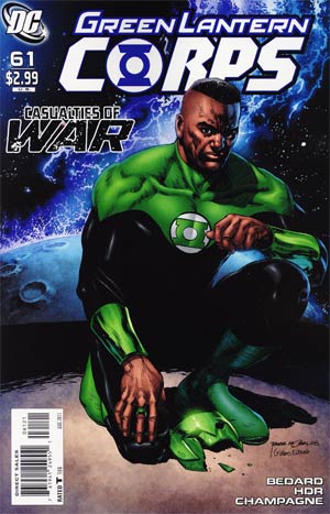 Green Lantern Corps Vol 2 #61 Cover B Incentive Rags Morales Variant Cover (War Of The Green Lanterns Aftermath)