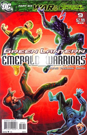 Green Lantern Emerald Warriors #9 Cover C 2nd Ptg (War Of The Green Lanterns Part 6)