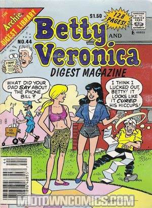 Betty And Veronica Digest Magazine #44