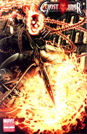 Ghost Rider Vol 6 #1 Cover D Incentive Arturo Lozzi Variant Cover (Fear Itself Tie-In)