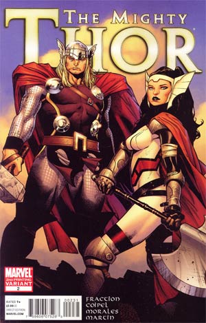 Mighty Thor #2 Cover C 2nd Ptg Olivier Coipel Variant Cover