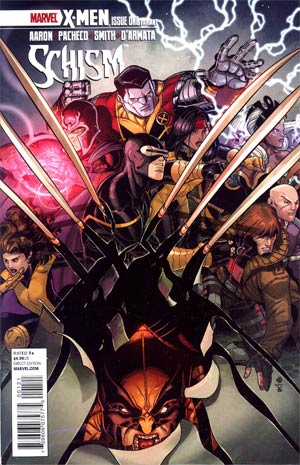 X-Men Schism #1 Cover D Incentive Nick Bradshaw Variant Cover