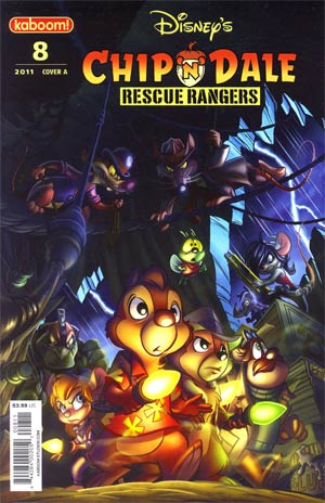 Chip N Dale Rescue Rangers Vol 2 #8 Cvr A