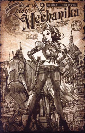 Lady Mechanika #2 Cover D Incentive Ale Garza Sketch