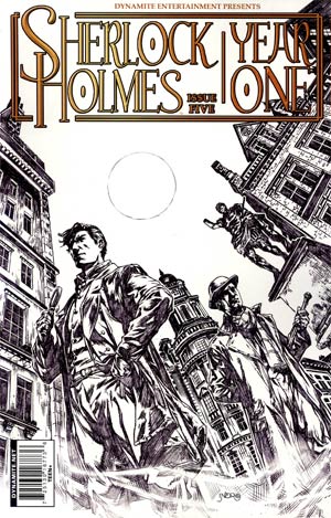 Sherlock Holmes Year One #5 Incentive Daniel Indro Sketch Cover