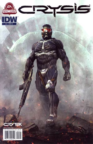 Crysis #2 Incentive Crysis 2 Concept Art Team Variant Cover