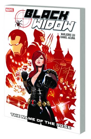 Black Widow Name Of The Rose TP Signed By Marjorie Liu