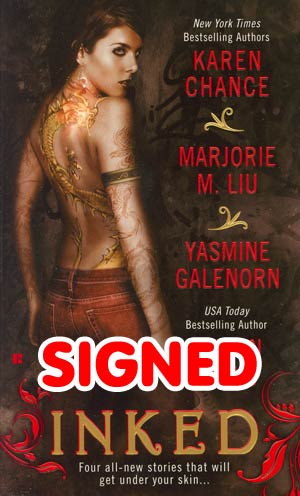 Inked MMPB Signed By Marjorie Liu