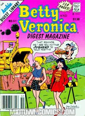 Betty And Veronica Digest Magazine #51
