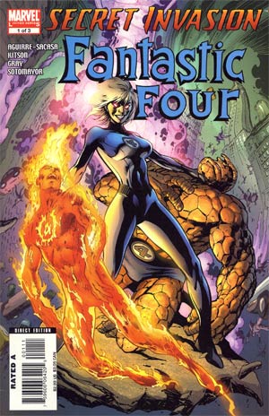 Secret Invasion Fantastic Four Mini-Series Complete 3-Issue Set