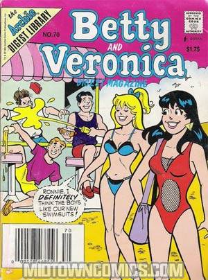 Betty And Veronica Digest Magazine #70
