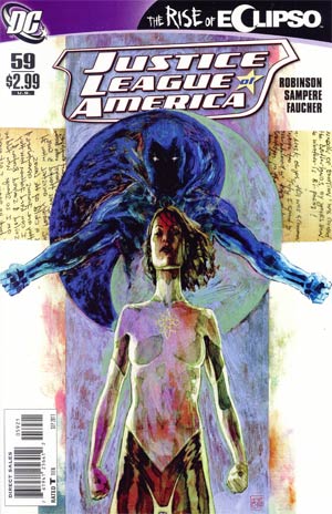 Justice League Of America Vol 2 #59 Incentive David Mack Variant Cover
