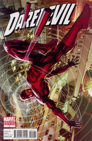 Daredevil Vol 3 #1 Cover C Incentive Neal Adams Variant Cover