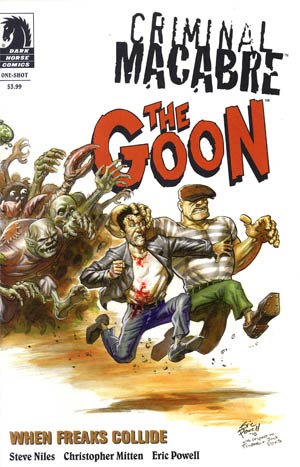 Criminal Macabre The Goon When Freaks Collide Incentive Eric Powell Variant Cover