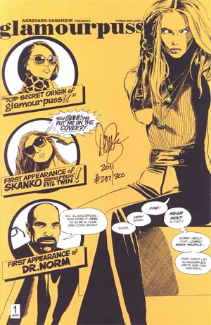Glamourpuss #1 Incentive Signed By Dave Sim