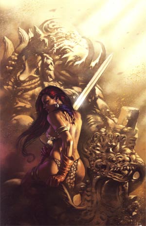 Red Sonja Revenge Of The Gods #5 Incentive Lucio Parrillo Virgin Cover