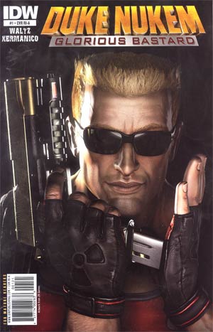 Duke Nukem Glorious Bastard #1 Cover C Incentive Concept Art Team Variant Cover